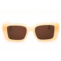 Palm Angels Women's Sunglasses - Sand Acetate Rectangular Full Rim Frame | DORRIS 1764 ,