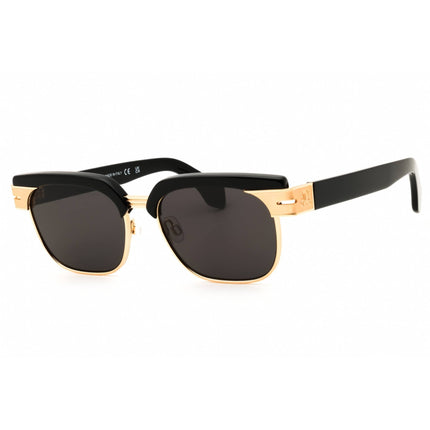 Palm Angels Unisex Sunglasses - Glossy Black Acetate Rectangular Frame | FORTUNA 1007 ,