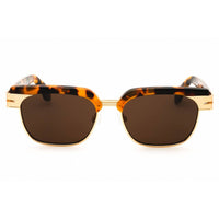 Palm Angels Unisex Sunglasses - Havana Brown Acetate Rectangular Frame | FORTUNA 6064 ,
