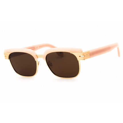 Palm Angels Men's Sunglasses - Camel Jelly Acetate Rectangular Frame | FORTUNA 6264 ,