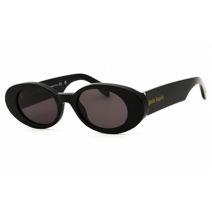 Palm Angels Women's Sunglasses - Black Acetate Oval Shape Full Rim Frame | GILROY 1007 ,