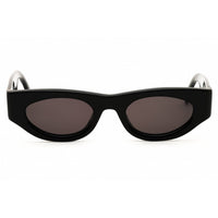 Palm Angels Unisex Sunglasses - Black Acetate Oval Full Rim Frame | GRIFFITH 1007 ,