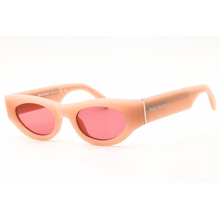 Palm Angels Unisex Sunglasses - Cameo Pink Acetate Oval Full Rim Frame | GRIFFITH 6125 ,