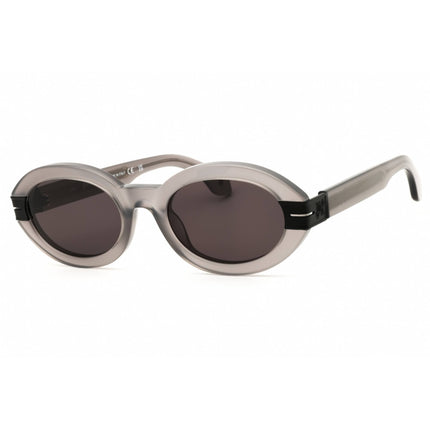 Palm Angels Unisex Sunglasses - Transparent Grey Acetate Oval Full Rim | HARMONY 0907 ,