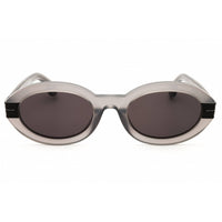 Palm Angels Unisex Sunglasses - Transparent Grey Acetate Oval Full Rim | HARMONY 0907 ,