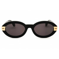 Palm Angels Unisex Sunglasses - Black Acetate Oval Shape Full Rim Frame | HARMONY 1007 ,
