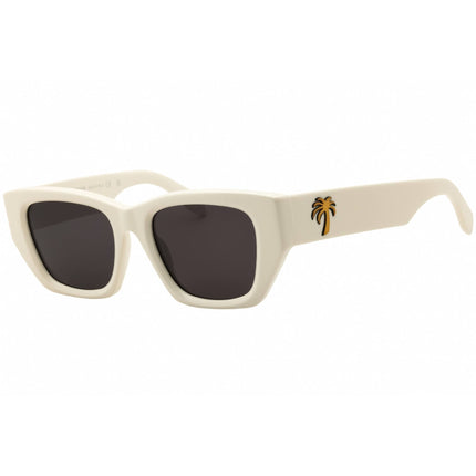 Palm Angels Women's Sunglasses - White Acetate Cat Eye Full Rim Frame | HINKLEY 0107 ,
