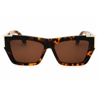 Palm Angels Unisex Sunglasses - Havana Acetate Rectangular Full Rim | HOLLYWOOD 6064 ,