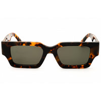 Palm Angels Unisex Sunglasses - Havana Acetate Rectangular Full Rim Frame | HYDE 6055 ,