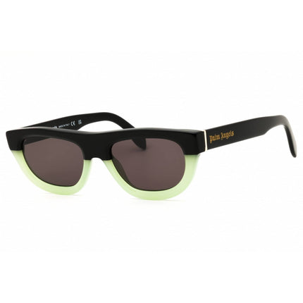 Palm Angels Unisex Sunglasses - Green Acetate Oval Full Rim Frame | IMPERIAL 5007 ,