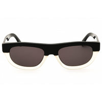 Palm Angels Unisex Sunglasses - Dark Grey Acetate Oval Full Rim Frame | IMPERIAL 6107 ,