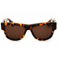 Palm Angels Unisex Sunglasses - Havana Acetate Rectangular Full Rim | MERRILL 6061 ,
