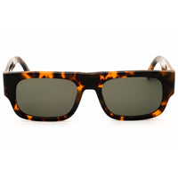 Palm Angels Unisex Sunglasses - Havana Acetate Rectangular Full Rim | MIDWAY 6055 ,