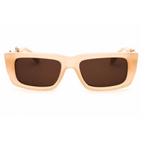 Palm Angels Unisex Sunglasses - Sand Acetate Rectangular Full Rim Frame | MILFORD 1764 ,