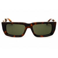 Palm Angels Unisex Sunglasses - Havana Acetate Rectangular Full Rim | MILFORD 6055 ,