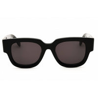 Palm Angels Unisex Sunglasses - Black Acetate Rectangular Full Rim | MONTEREY 1007 ,