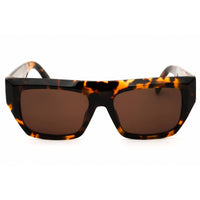 Palm Angels Unisex Sunglasses - Havana Acetate Rectangular Full Rim | NILAND 6064 ,