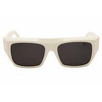 Palm Angels Unisex Sunglasses - White Acetate Rectangular Full Rim Frame | NILAND 0107 ,