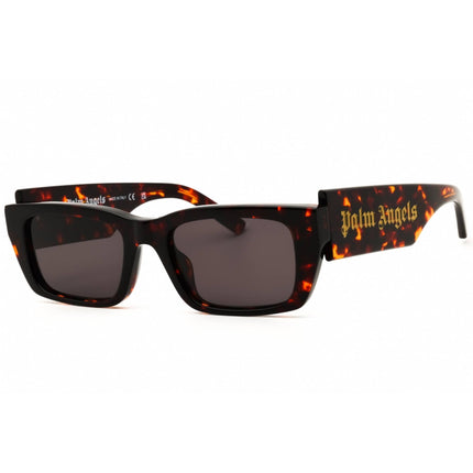 Palm Angels Unisex Sunglasses - Havana Acetate Rectangular Shape Full Rim Frame | 6407 ,