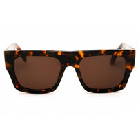 Palm Angels Unisex Sunglasses - Havana Acetate Rectangular Full Rim | PIXLEY 6064 ,