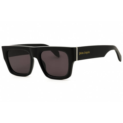 Palm Angels Unisex Sunglasses - Black Acetate Rectangular Full Rim Frame | PIXLEY 1007 ,