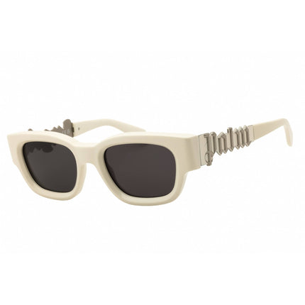 Palm Angels Unisex Sunglasses - White Acetate Rectangular Full Rim Frame | POSEY 0107 ,