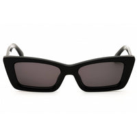 Palm Angels Unisex Sunglasses - Shiny Black Acetate Cat Eye Full Rim | REDWOOD 1007 ,
