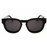 Palm Angels Unisex Sunglasses - Black Acetate Round Full Rim Frame | RIVERSIDE 1007 ,