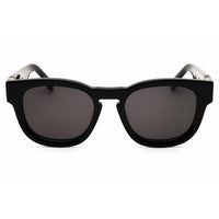 Palm Angels Unisex Sunglasses - Matte Black Acetate Round Full Rim | RIVERSIDE 1207 ,