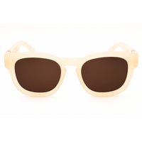 Palm Angels Unisex Sunglasses - Sand Acetate Round Full Rim Frame | RIVERSIDE 1764 ,