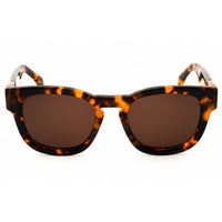 Palm Angels Unisex Sunglasses - Havana Acetate Round Full Rim Frame | RIVERSIDE 6064 ,