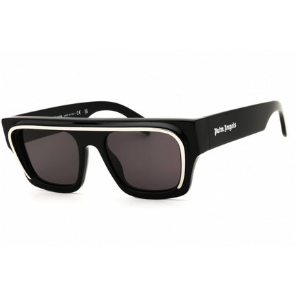 Palm Angels Unisex Sunglasses - Black Acetate Rectangular Full Rim Frame | SALTON 1007 ,