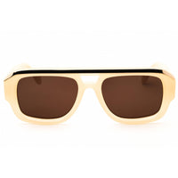 Palm Angels Unisex Sunglasses - Sand Acetate Rectangular Full Rim | STOCKTON 1764 ,