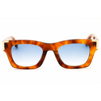 Palm Angels Unisex Sunglasses - Havana Acetate Rectangular Full Rim | WESTPORT 2449 ,