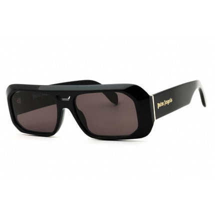 Palm Angels Unisex Sunglasses - Black Acetate Oval Frame | WILLOW PERI102S25PLA0011007 ,