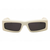 Palm Angels Unisex Sunglasses - White Acetate Rectangular Full Rim Frame | YREKA 0107 ,