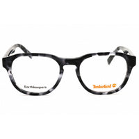 Timberland Men's Eyeglasses - Dark Havana Acetate Round Full Rim Frame | TB50052 052 ,