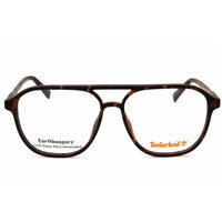 Timberland Men's Eyeglasses - Dark Havana Injected Propionate Aviator | TB50067 052 ,
