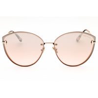 Tom Ford Women's Sunglasses - Shiny Rose Gold Metal Cat Eye Full Rim | FT1106 28U ,