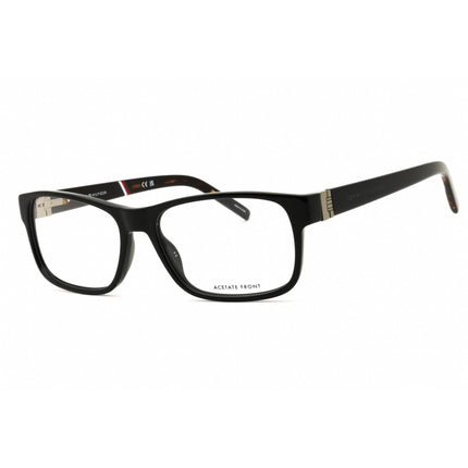 Tommy Hilfiger Men's Eyeglasses - Black Acetate Rectangular Full Rim | TH 1818 0807 00 ,