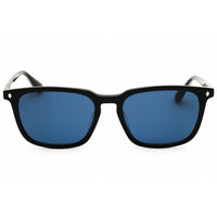 Web Men's Sunglasses - Shiny Black Acetate Rectangular Full Rim Frame | WE0369 01V ,