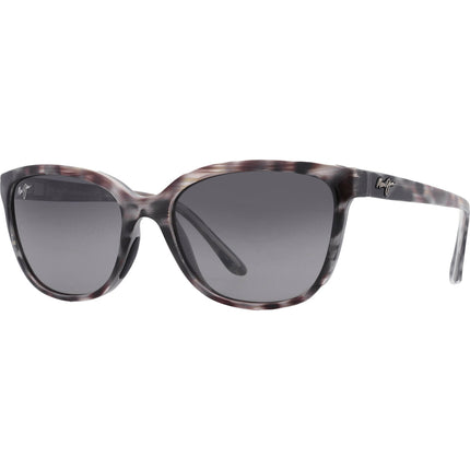 Maui Jim Women's Sunglasses - Honi Grey Tortoise Stripe Nylon Frame | MJ0758S-001 54 ,