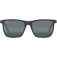 Maui Jim Men's Sunglasses - One Way Grey Stripe Square Full Rim Frame | MJ0875S-001 56 ,