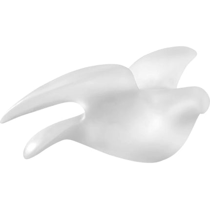Daum Decorative Sculpture - Paloma Delicate Finish White Crystal Dove Bird | 05549 ,