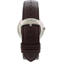 Timex Men's Watch - Metropolitan Quartz Blue Dial Brown Leather Strap | TW2R49900JT ,