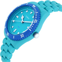 Timex Women's Analog Watch - Legacy Quartz Green Dial Plastic Bracelet | TW2Y04700VQ ,