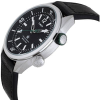 Timex Men's Analog Watch - Waterbury Quartz Black Dial Leather Strap | TWH6Z3810VQ ,