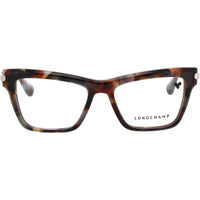 Longchamp Women's Eyeglasses - Blue Havana Cat Eye Full Rim Frame | LO2766-N-430-53 ,