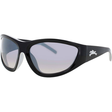 Longchamp Women's Sunglasses - Black Plastic Cat Eye Shape Full Rim Frame | LO796S-001 ,
