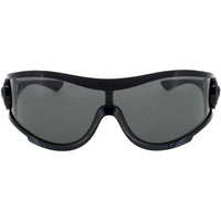 Versace Unisex Sunglasses - Black Acetate Wraparound Full Rim Frame | 0VE4475-53608742 ,